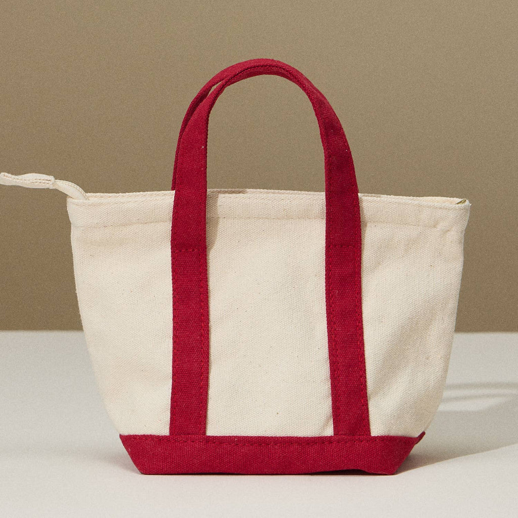 Mini Canvas Tote Bag