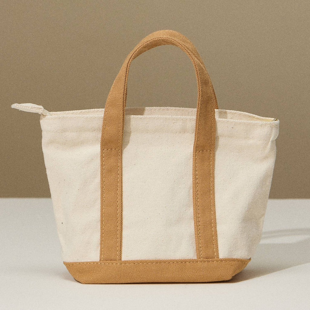 Mini Canvas Tote Bag