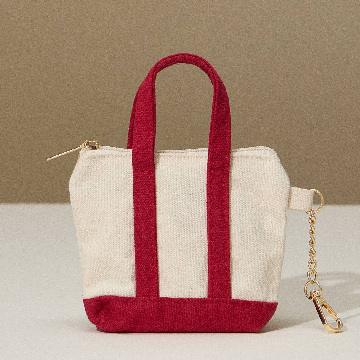 Micro Mini Keychain Coin Purse Tote Bag