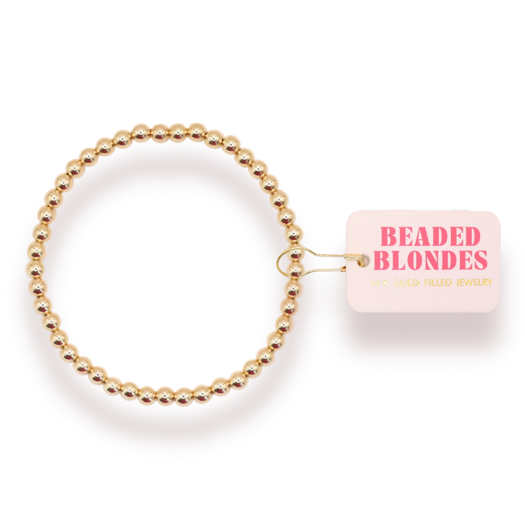 4mm Gold Bracelet