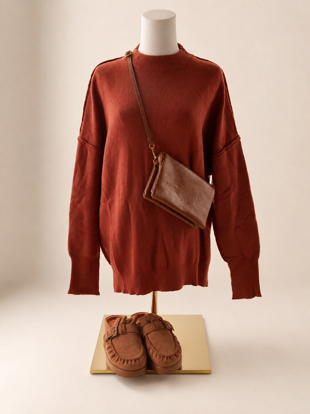 Autumn Avenue Sweater, Pumpkin