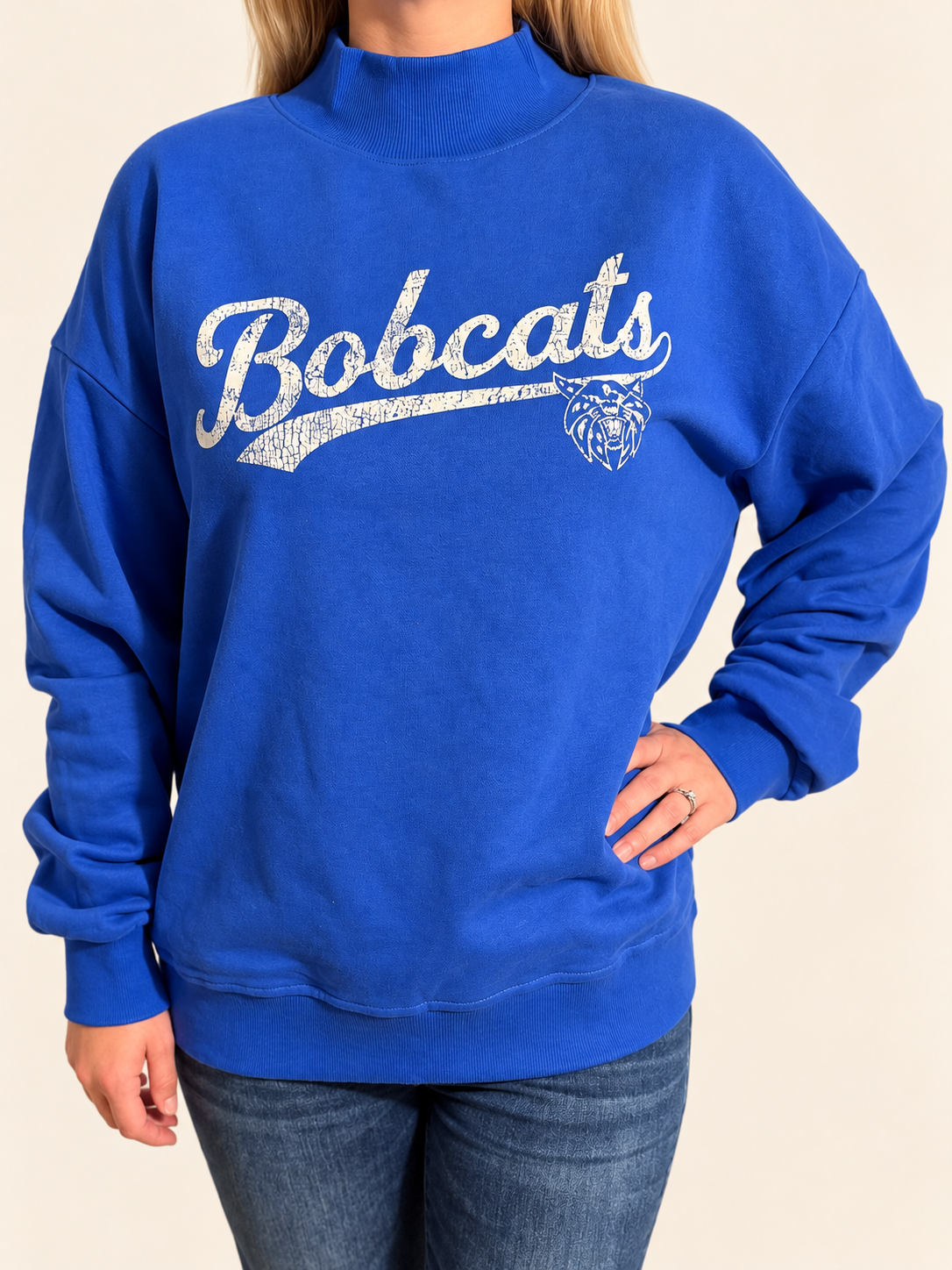 Benton Bobcats Varsity Mockneck