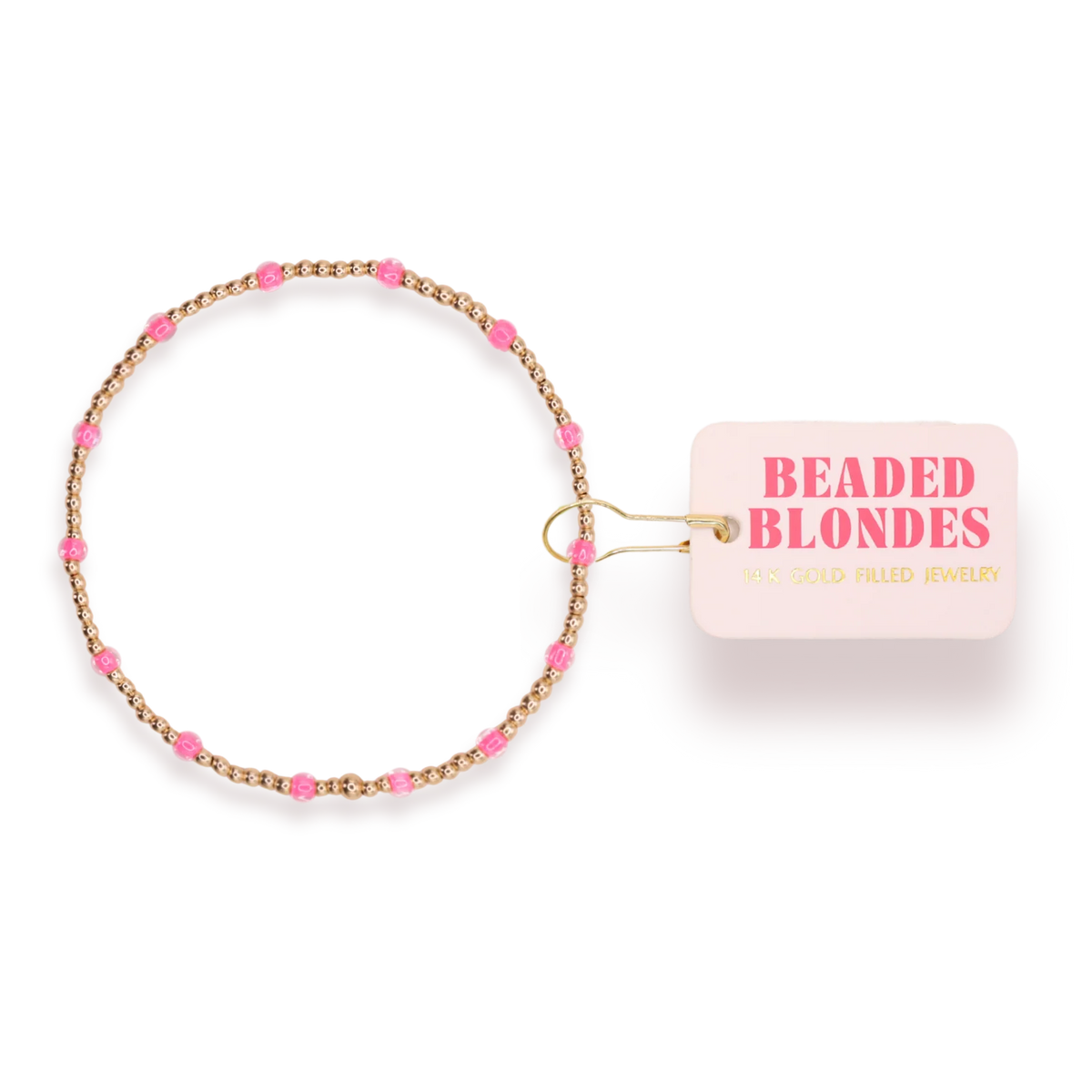 Hot Pink Dainty Poppi Bracelet