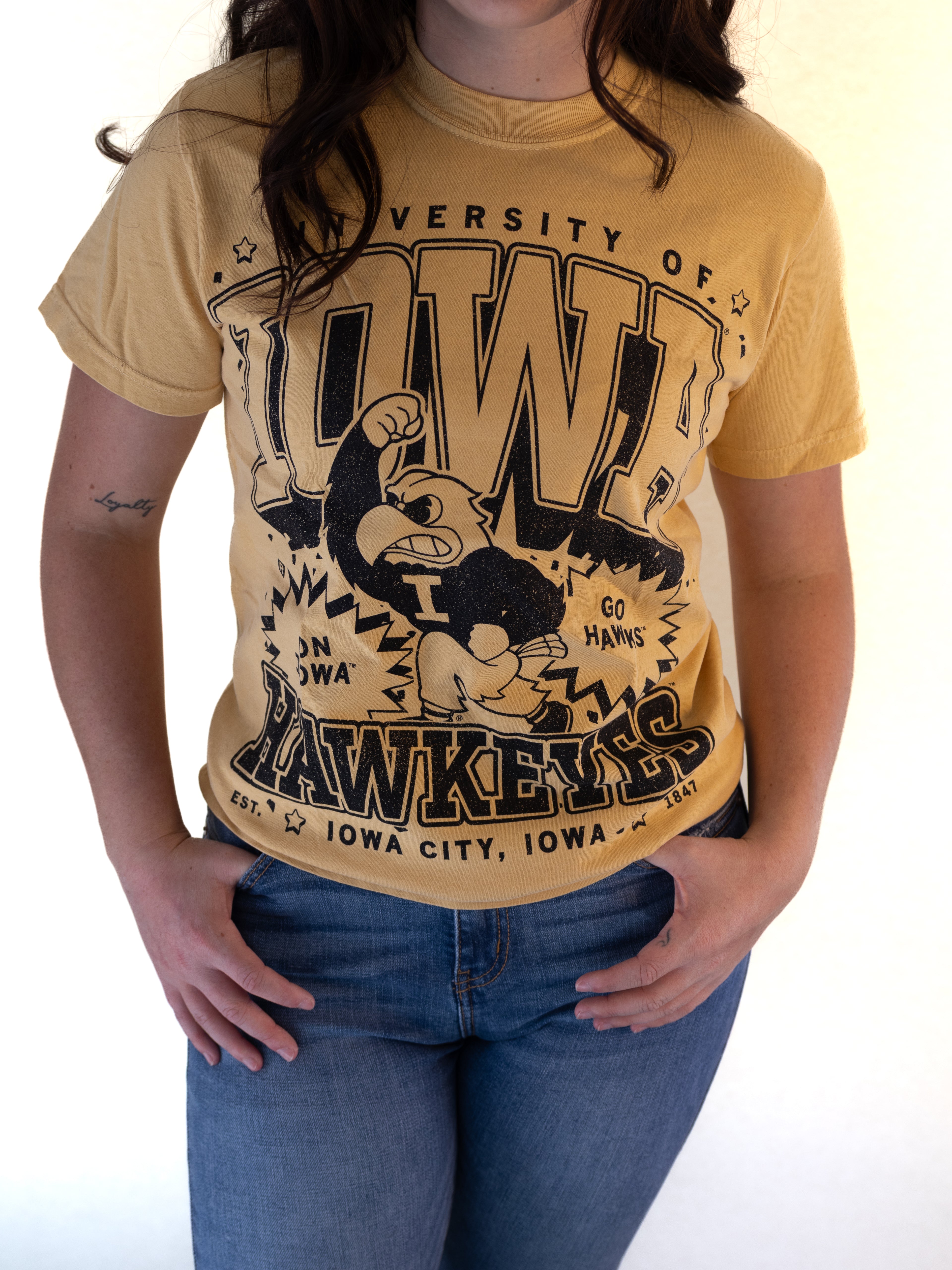 Hawkeyes Graphic T Shirt