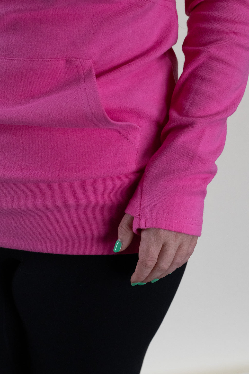 Ampersand Avenue City Stroll Half-Zip, Hot Pink