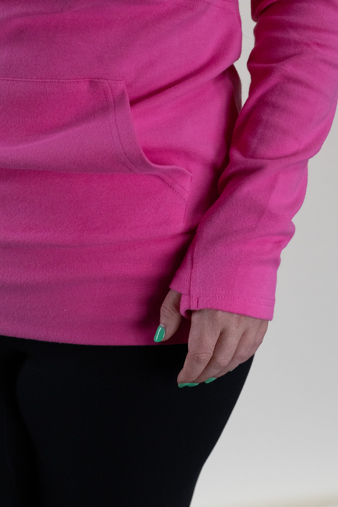 Ampersand Avenue City Stroll Half-Zip, Hot Pink