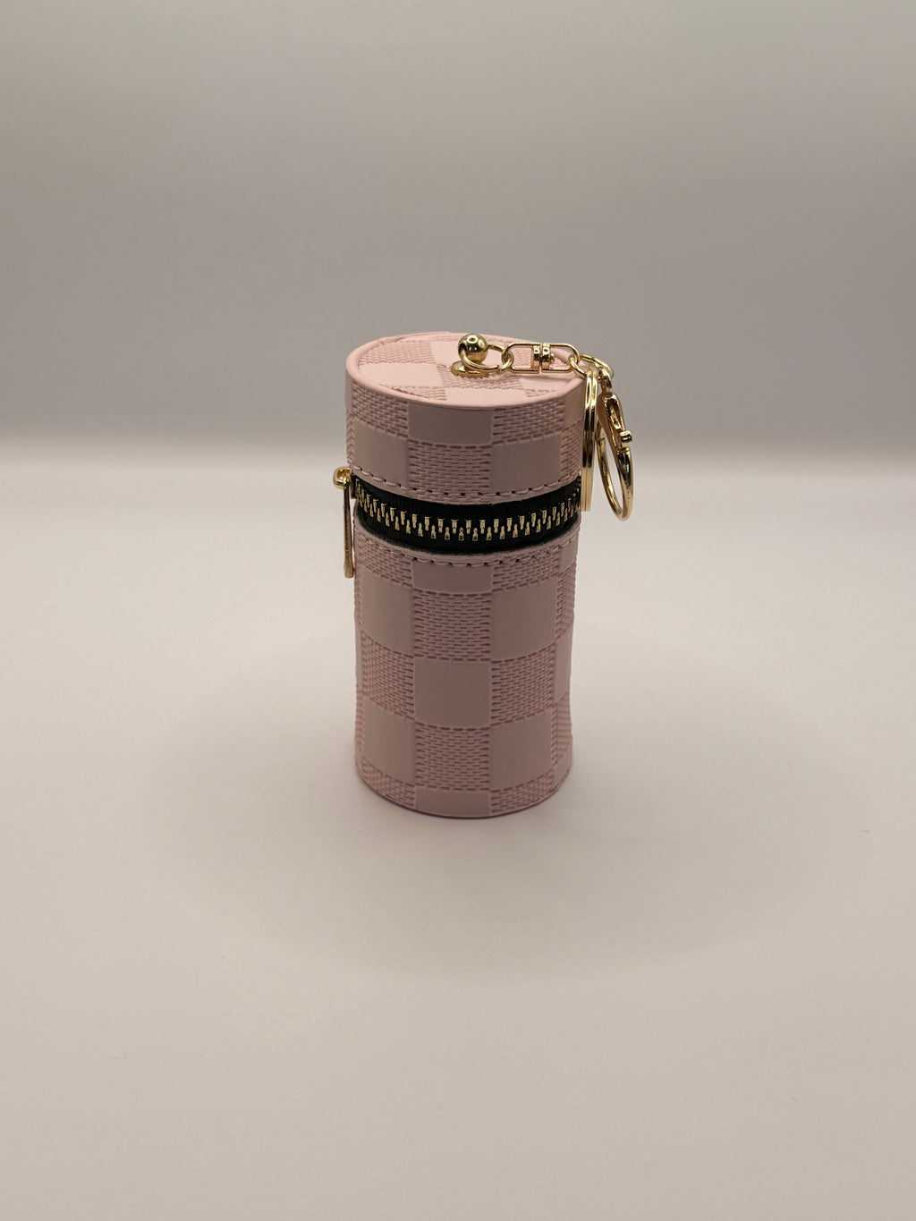 Round Lip Pouch Keychain