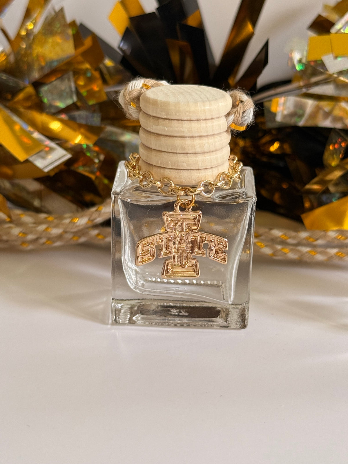 Iowa Hawkeye/State Gameday Charms Car Diffuser- Choose Your Scent!