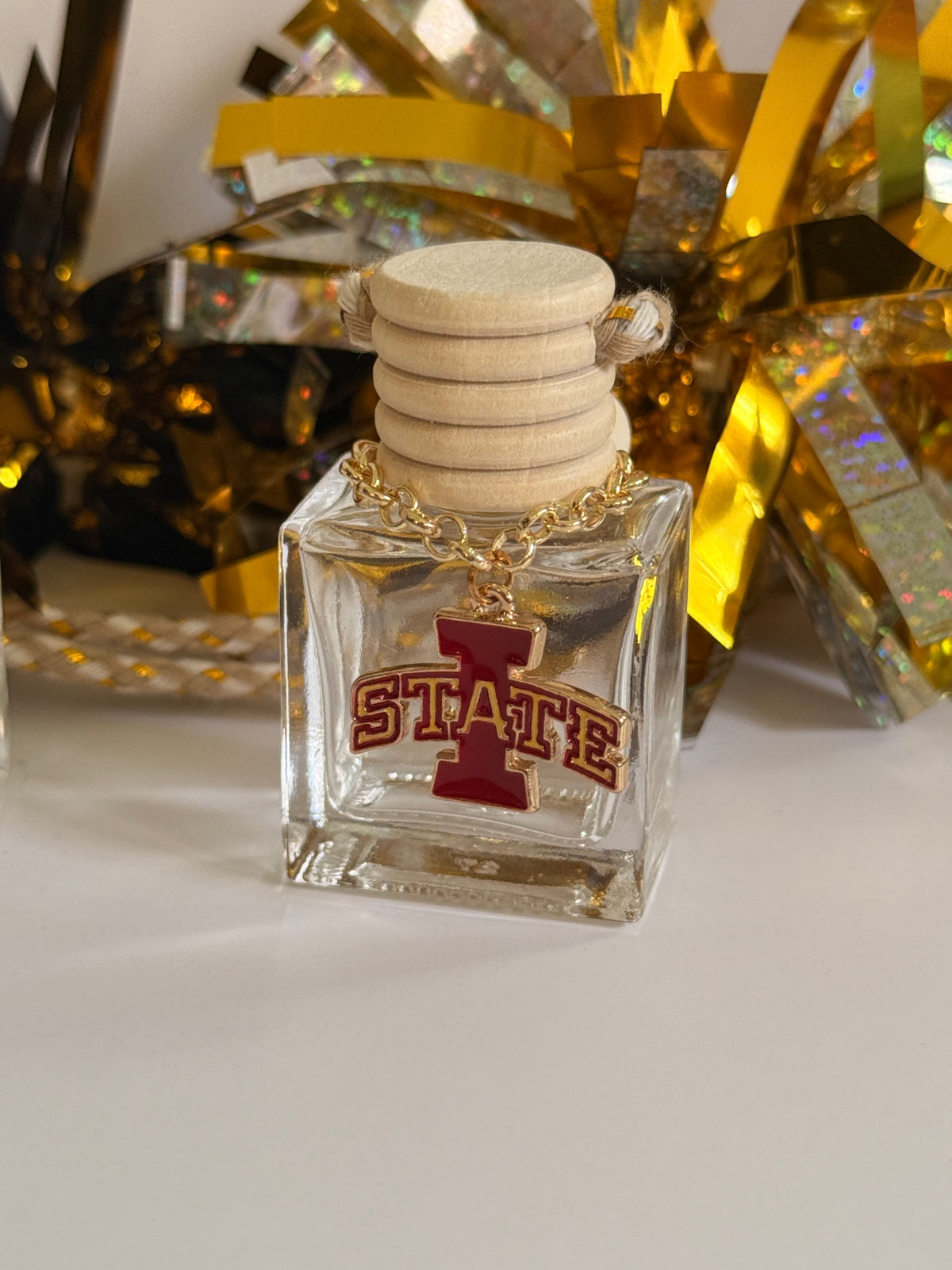 Iowa Hawkeye/State Gameday Charms Car Diffuser- Choose Your Scent!