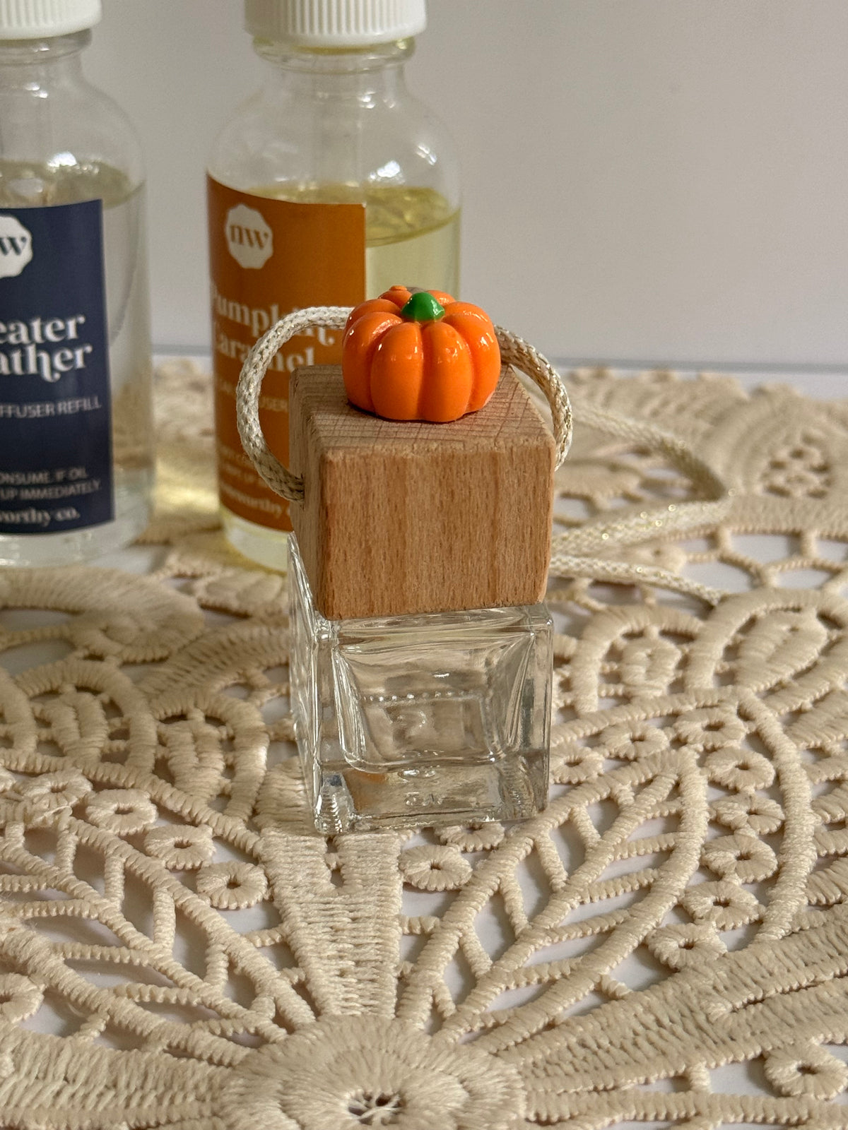 Fall Car Diffuser, Ghosts & Pumpkins- Choose Your Scent!