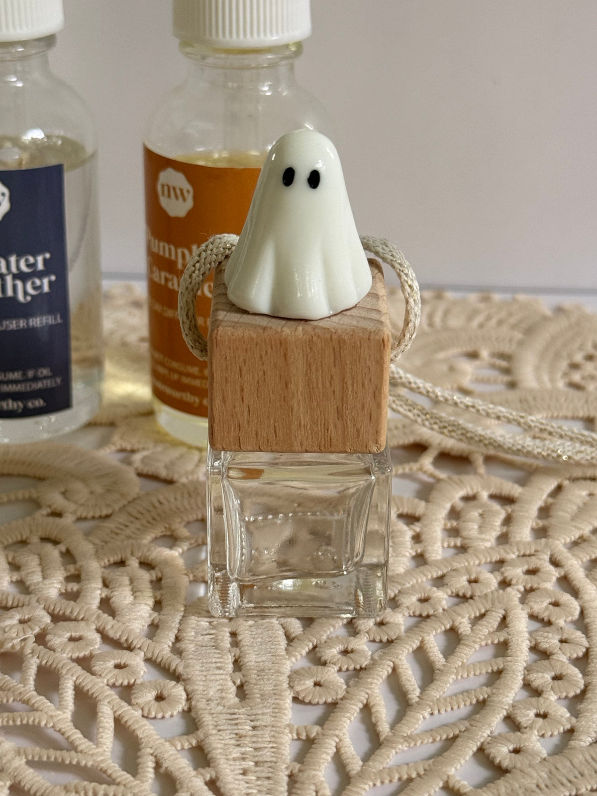 Fall Car Diffuser, Ghosts & Pumpkins- Choose Your Scent!
