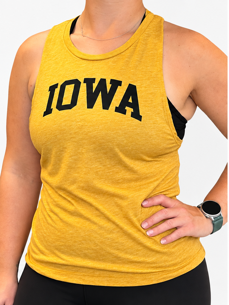 IOWA Vintage Mineral Wash Muscle Tank