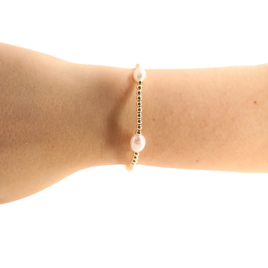 Pearl Poppi Gold Bracelet
