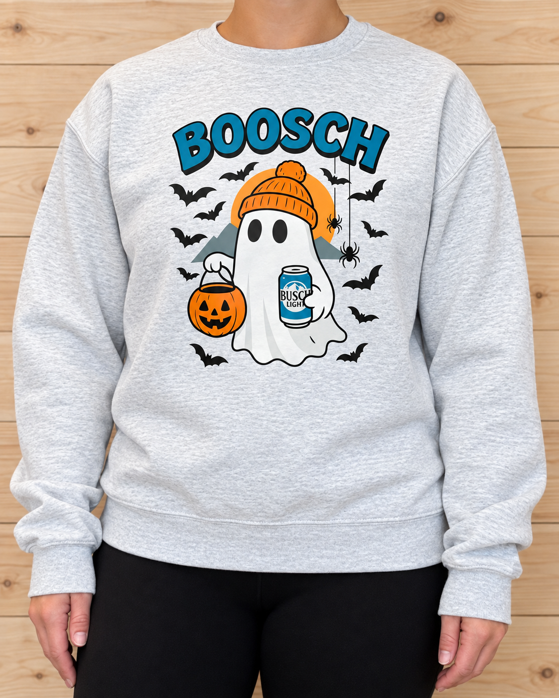 Boosch Trick-or-Treat Ghost Sweatshirt