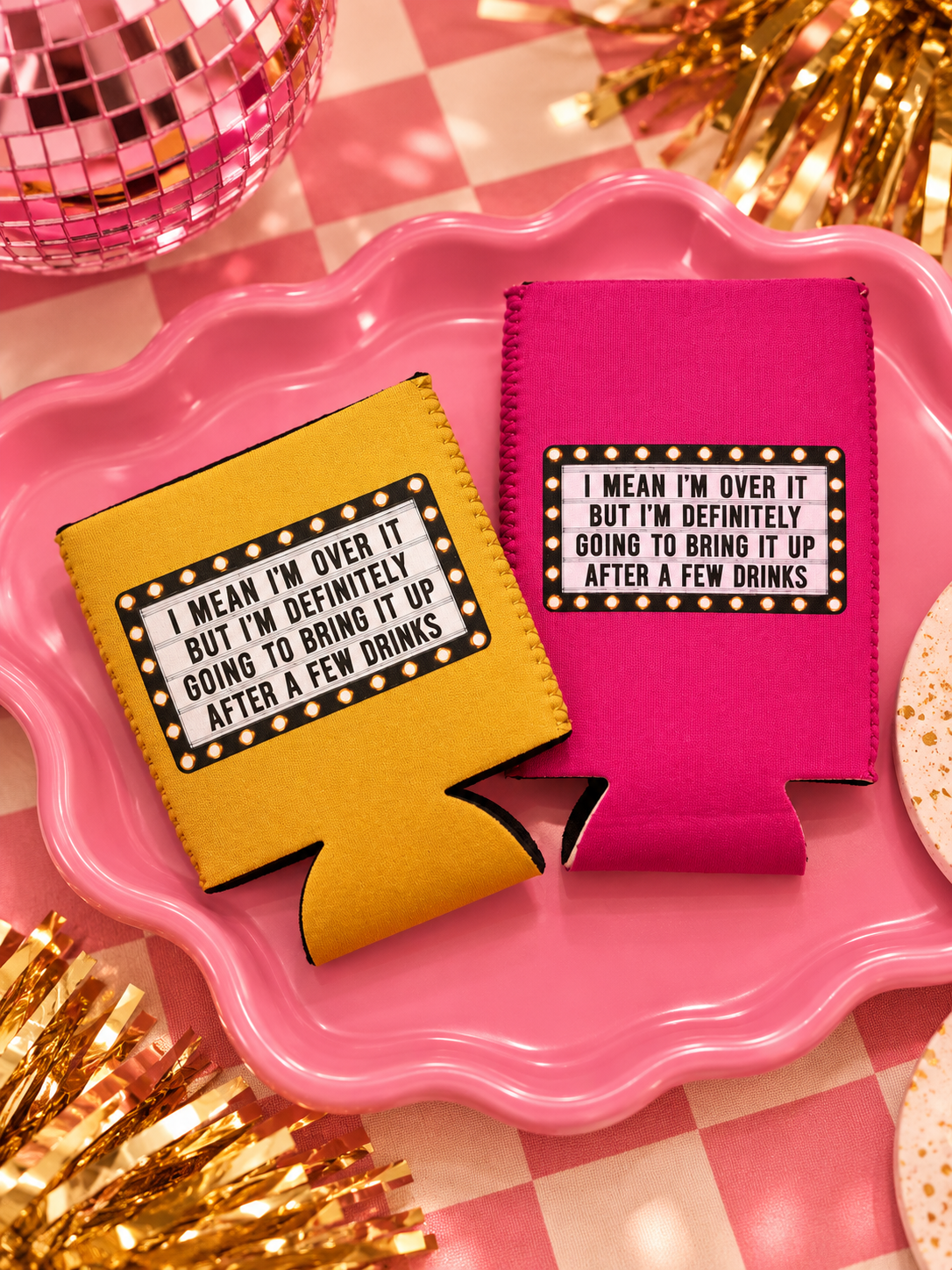 Definitely Going to Bring it up Koozie, Slim and Regular Can
