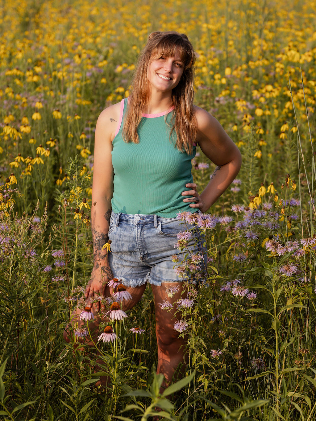 Summer Crush Ribbed Tank