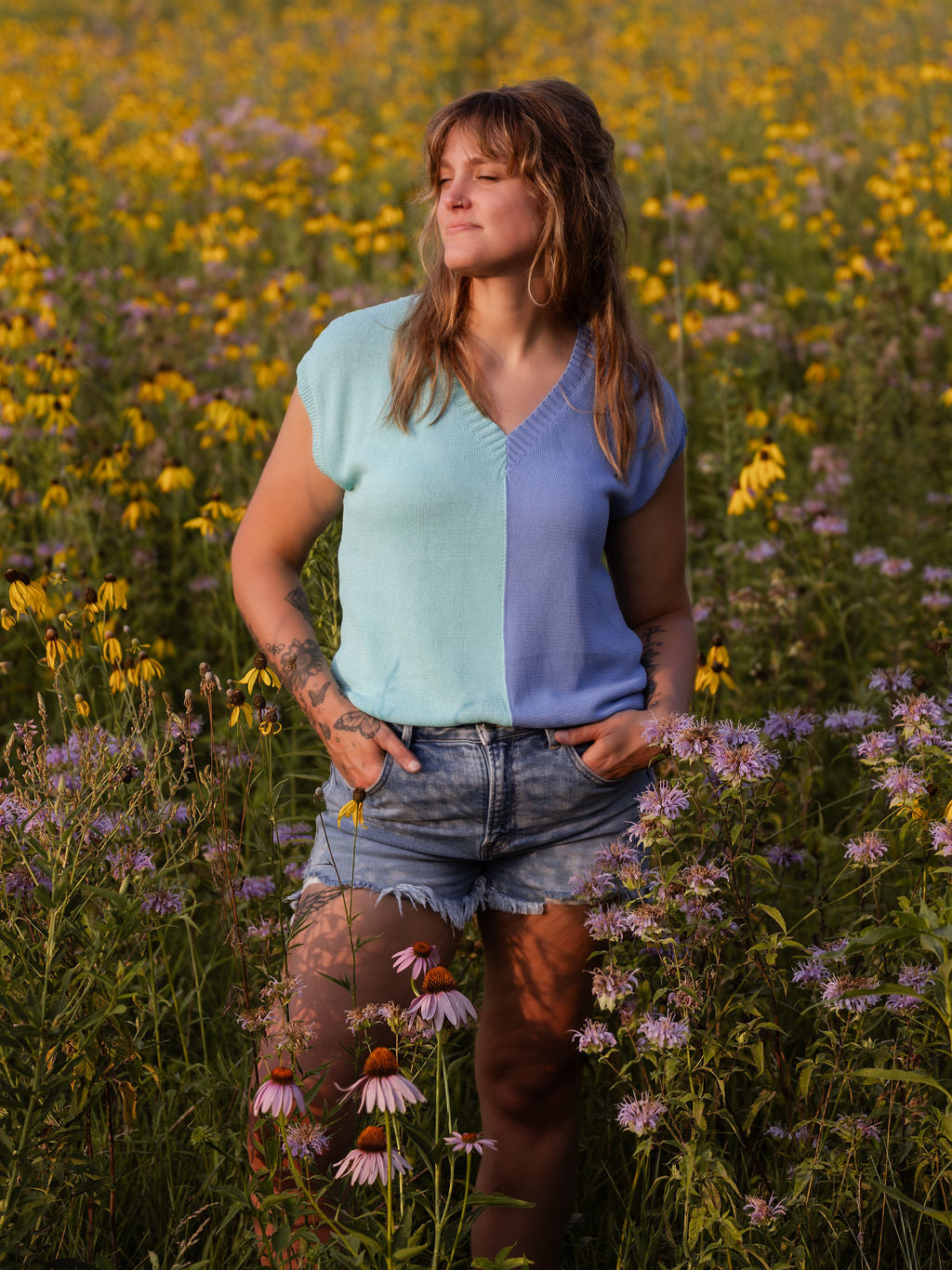 Bluebell Dream Knit Top