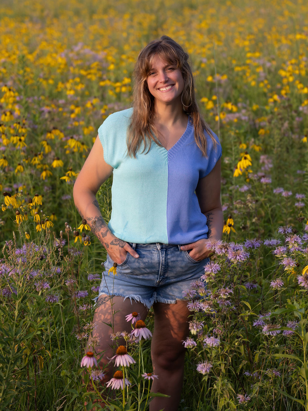 Bluebell Dream Knit Top