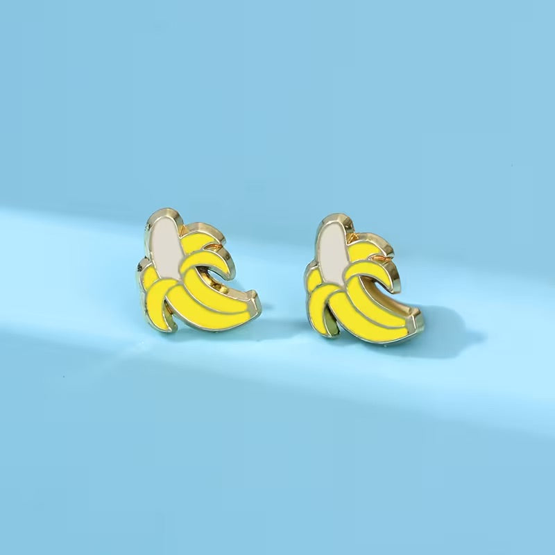 Banana Earrings