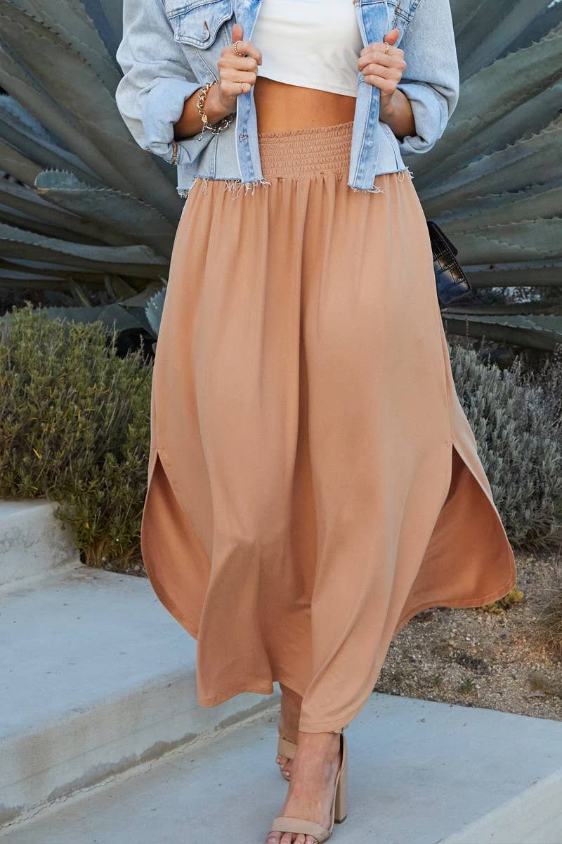 Go With the Flow Maxi Skirt, Multiple Colors