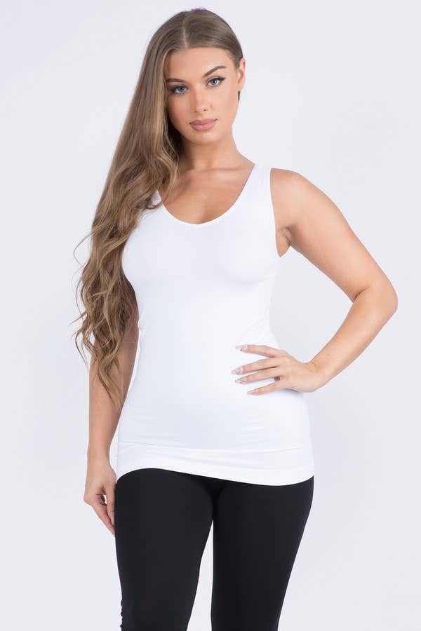 Reversible V or U Neckline Tank