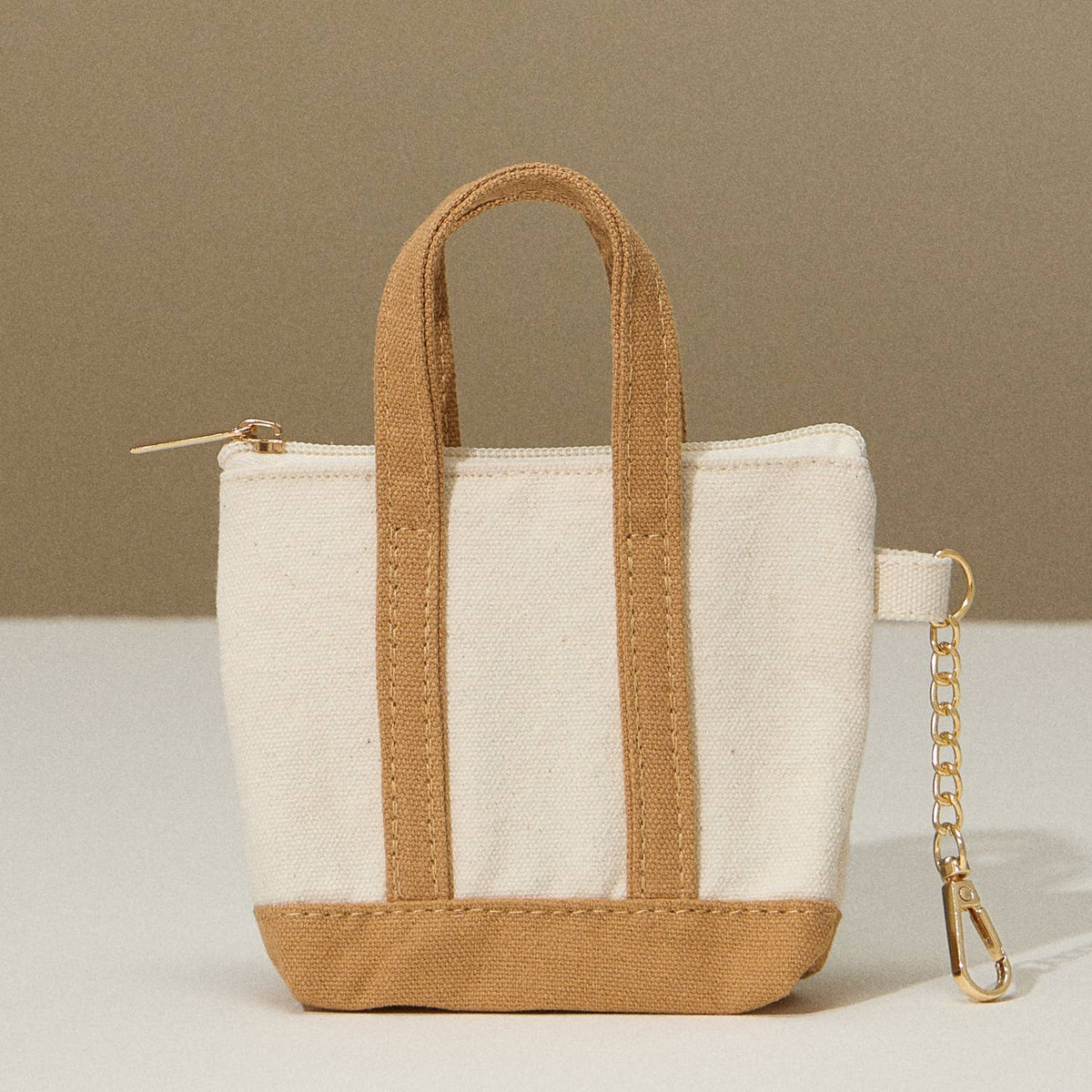 Micro Mini Keychain Coin Purse Tote Bag